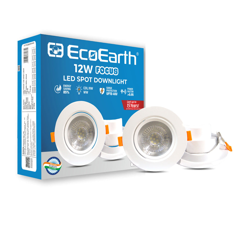 EcoEarth Focus Spot Light | Tiltable Light |  Downlight