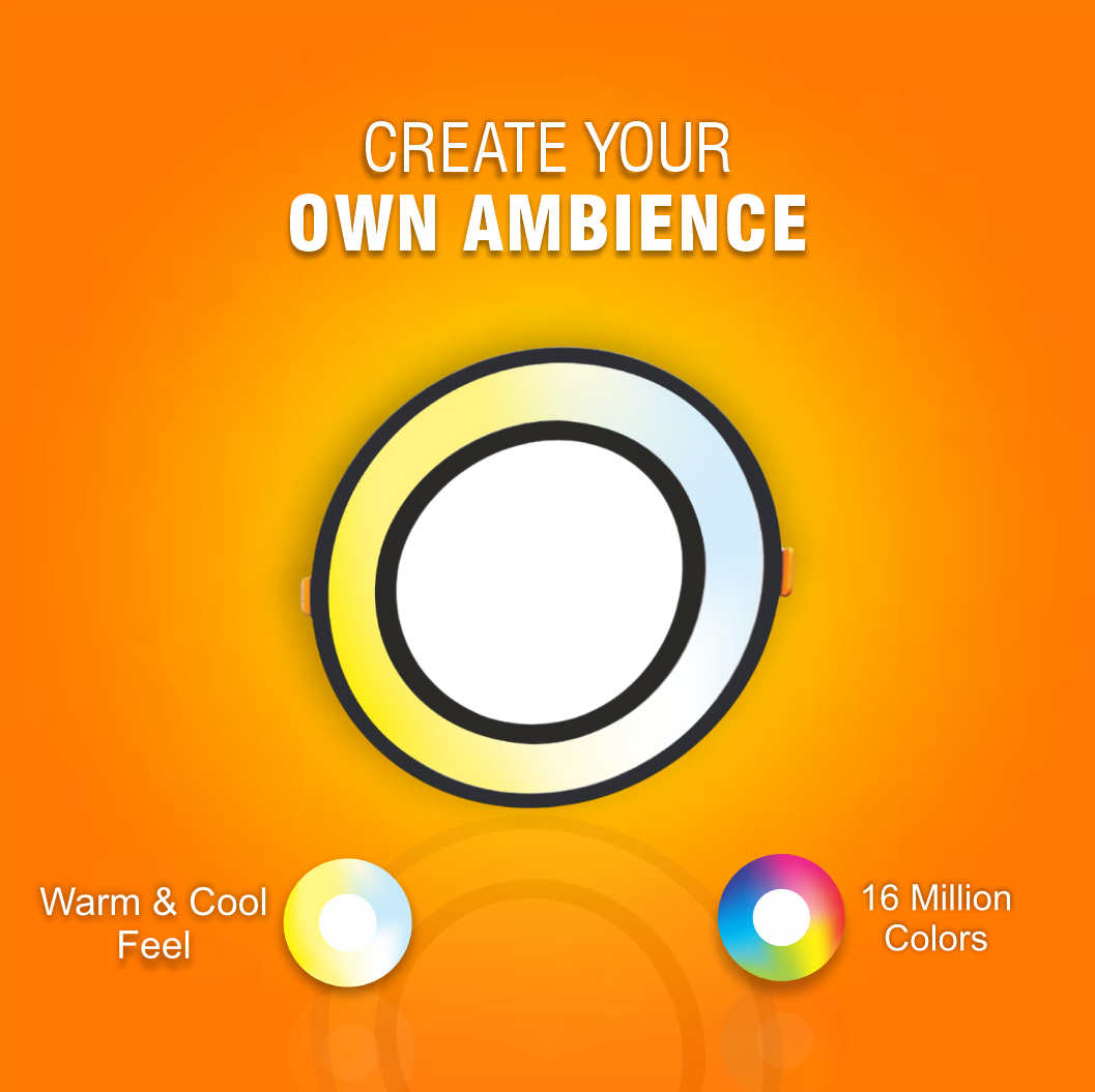 EcoEarth Neo Bluetooth Smart Profile Panel Light | Ceiling Light | App