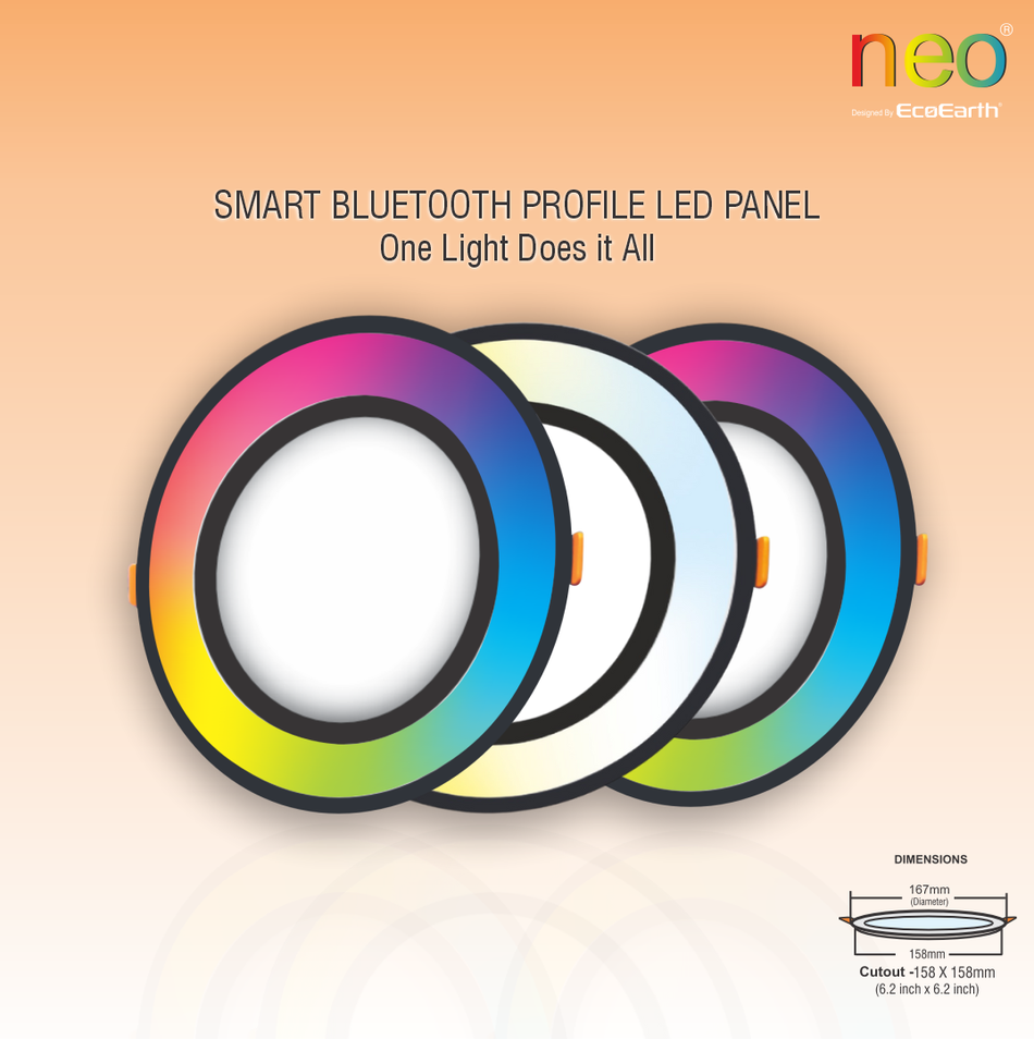 Bluetooth Led Panel Bluetooth Smart Downlight – EcoEarth