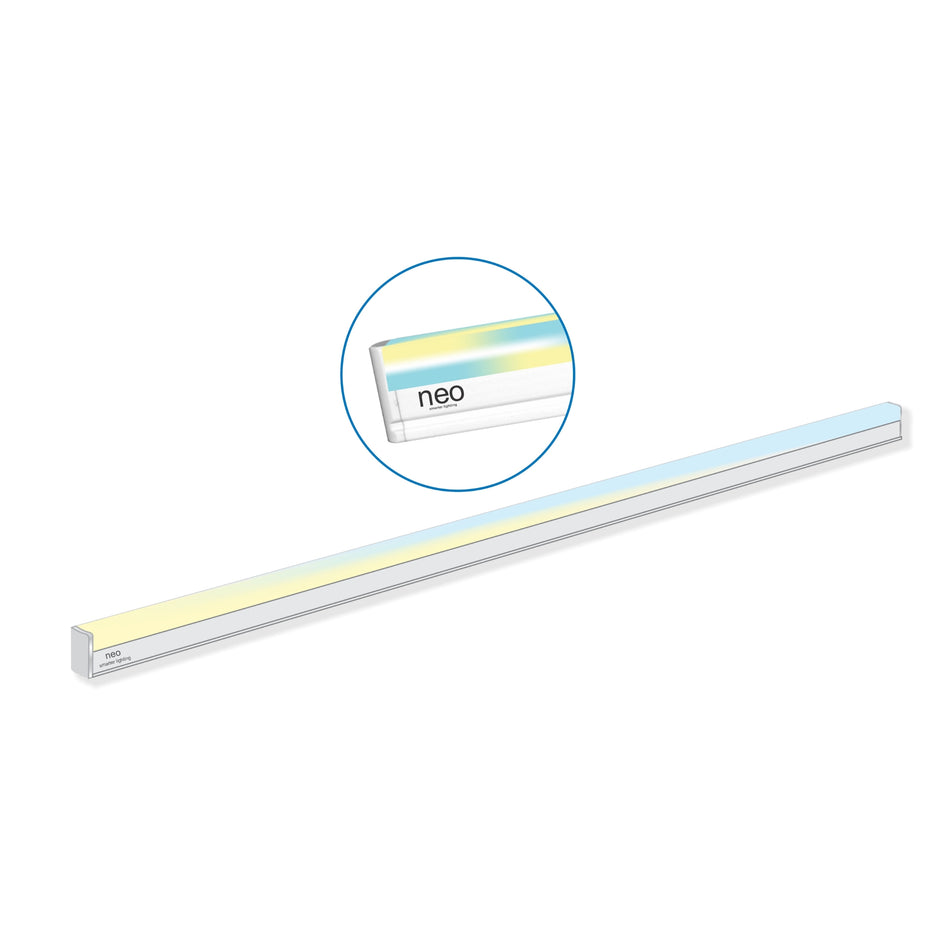 EcoEarth  Neo Wi-Fi Smart Led Wall Batten  | Compatible with Alexa and Google Home, 20-Watt | Tunable White | CCT