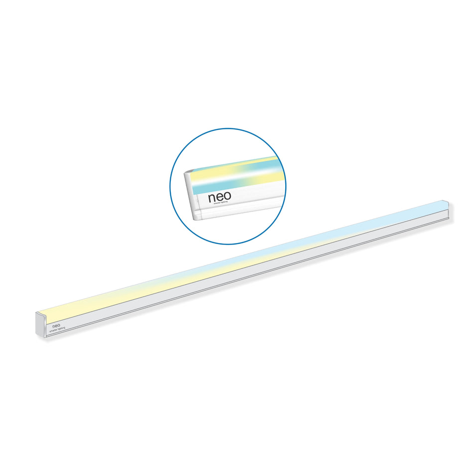 EcoEarth  Neo Wi-Fi Smart Led Tube Light | Wall Batten  | Compatible with Alexa and Google Home |  20-Watt | Warm to Cool Feel