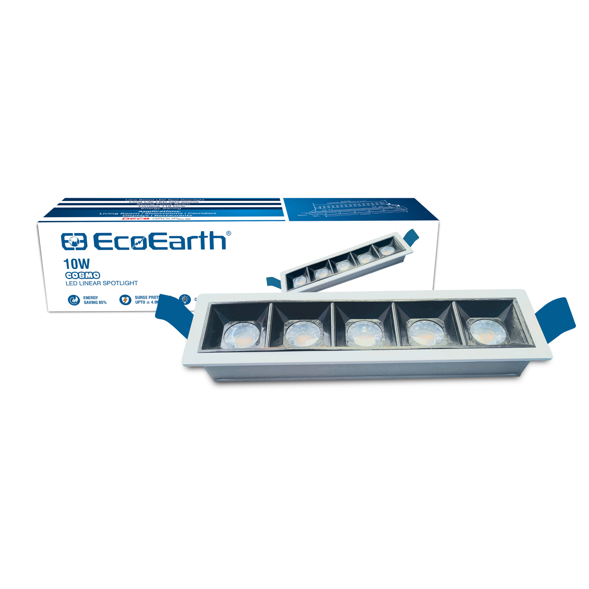 EcoEarth Cosmo Linear Spot Downlight